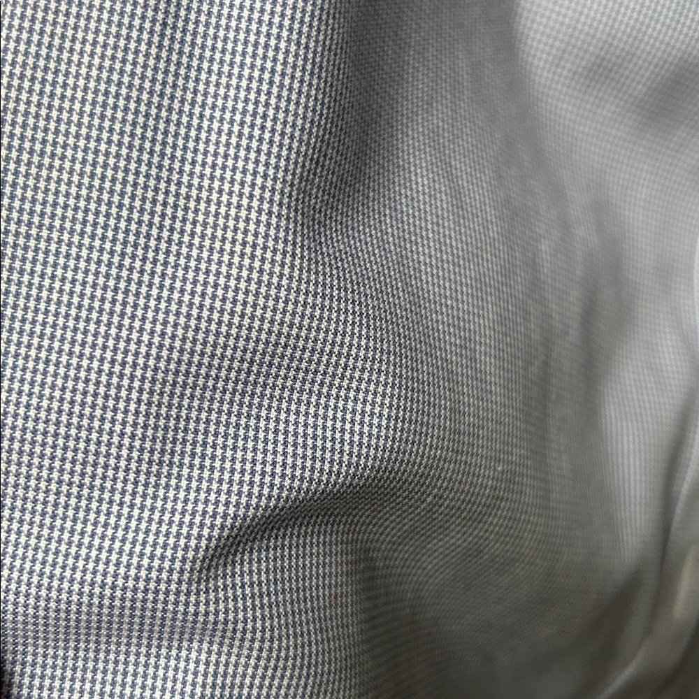 Brooks Brothers fitted ladies blue/white checked size 14 button down shirt - Picture 3 of 9